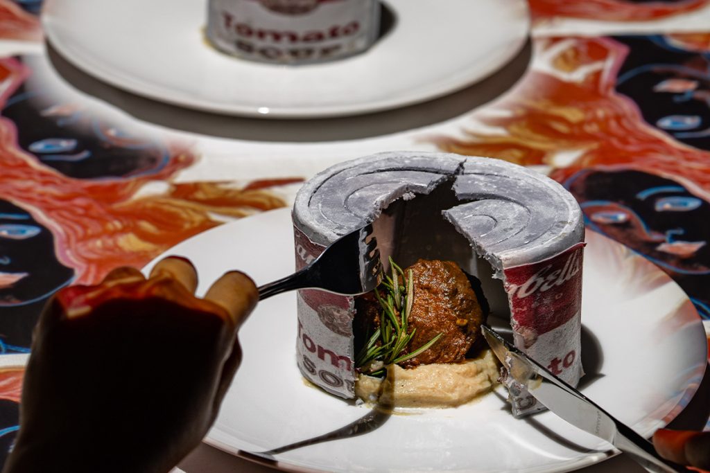 Seven Paintings fine dining with dimenation experience