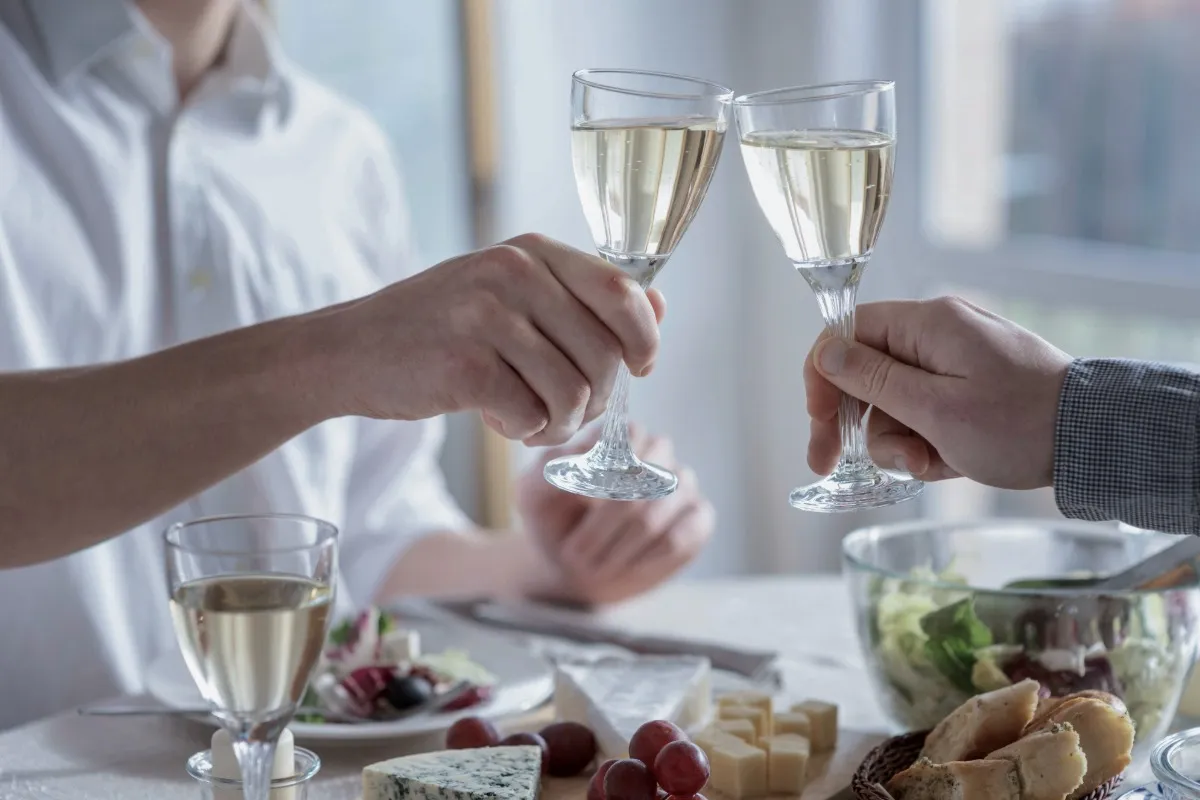 How Champagne Pairing Works at a Luxury Tasting Menu Dinner in Ubud